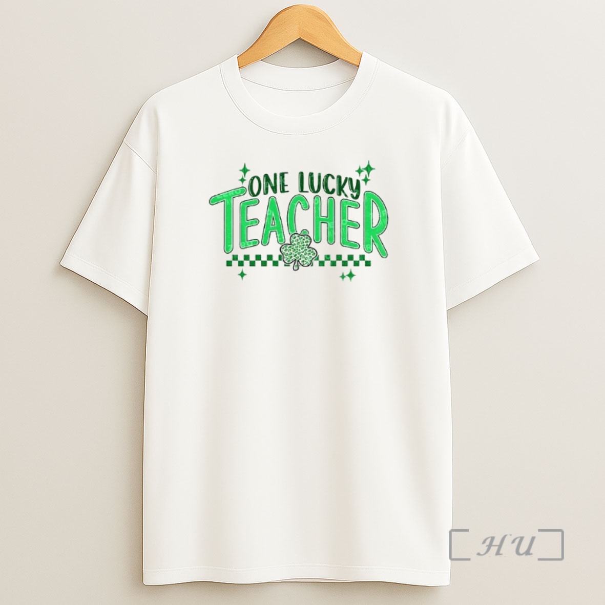 Officials One Lucky Teacher Shamrock St Patricks Day Shirt Sweatshirt Tee
