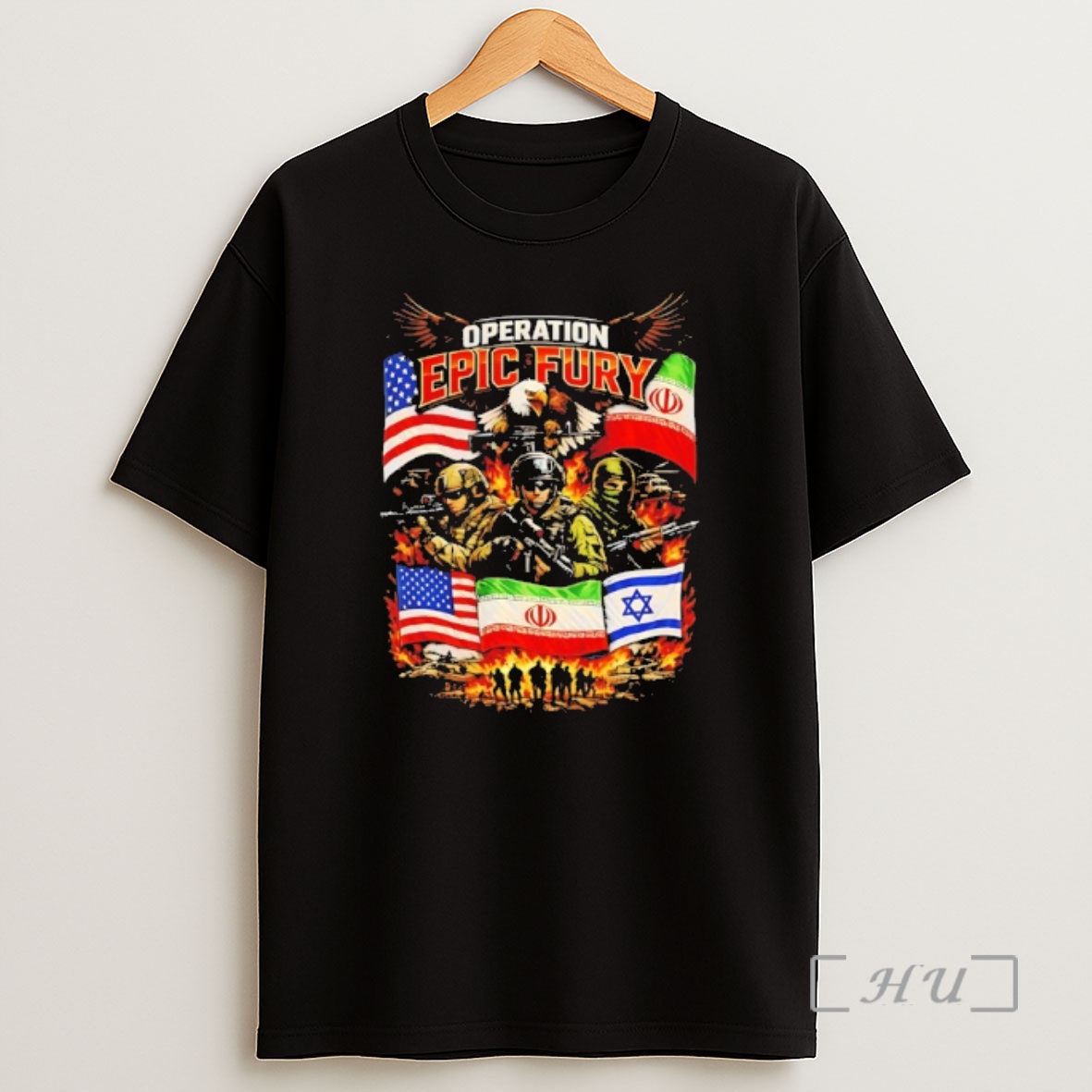 Officials Operation Epic Fury America Iran And Israel 2026 Shirt Sweatshirt Tee