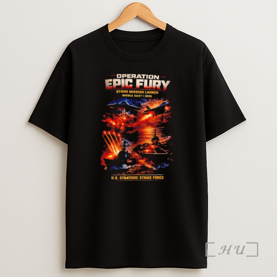 Officials Operation Epic Fury Mission Launch Middle East 2026 Us Strategic Strike Force Against Iran Shirt Sweatshirt Tee