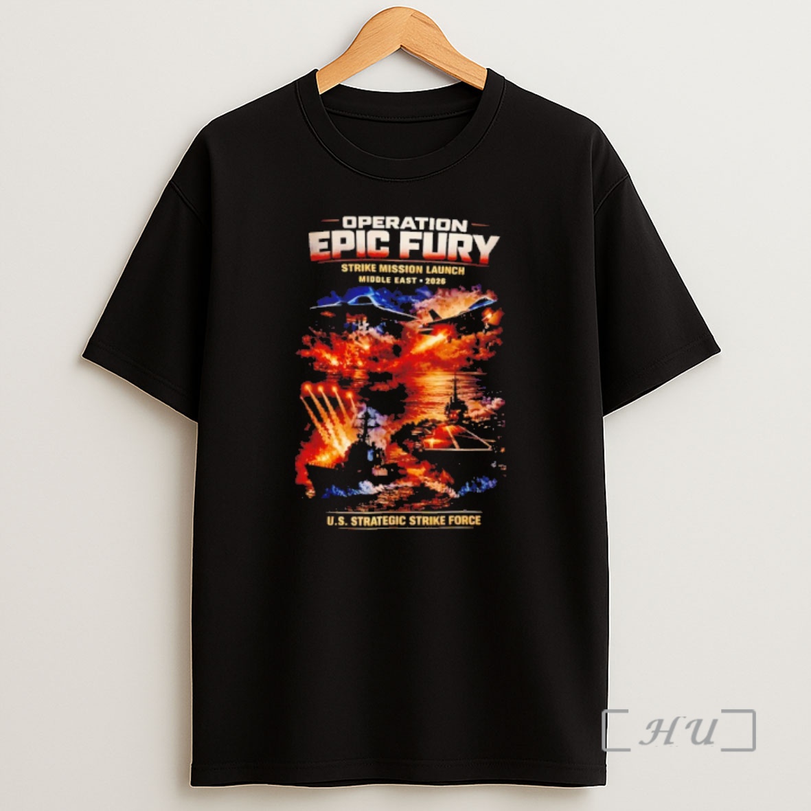 Officials Operation Epic Fury Mission Launch Middle East 2026 Us Strategic Strike Shirt Sweatshirt Tee