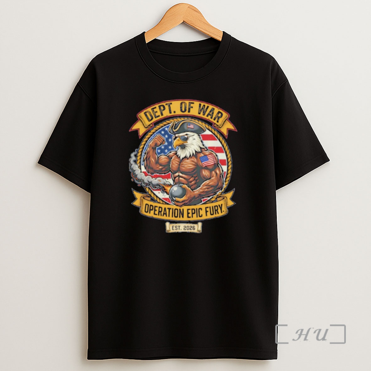 Officials Operation Epic Fury Patriotic Eagle Muscle Dept Shirt Sweatshirt Tee