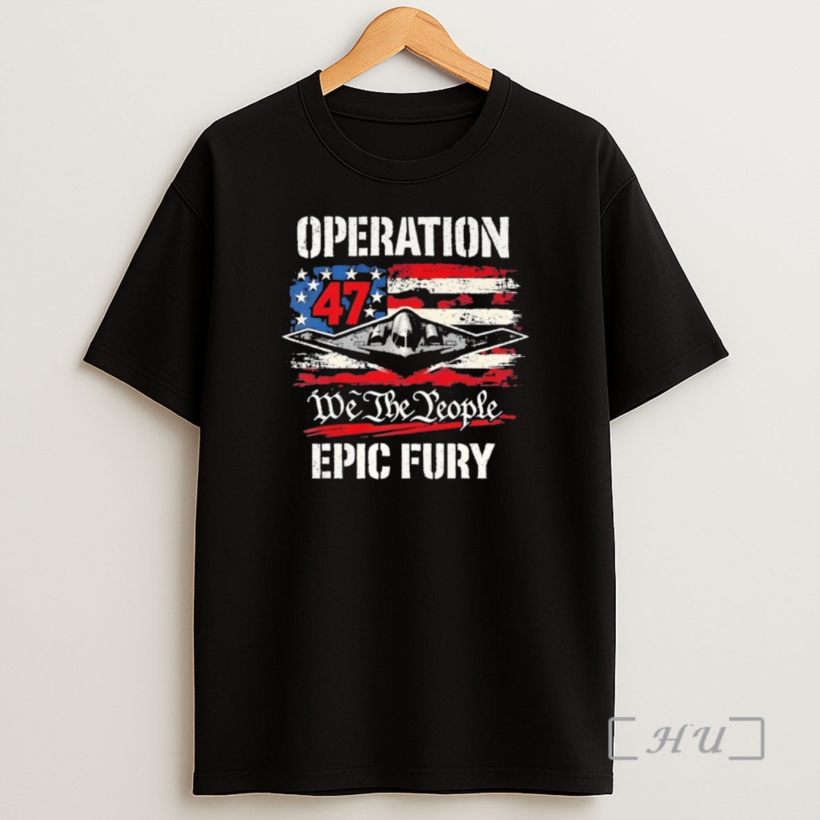 Officials Operation Epic Fury Trump We The People Patriotic American Flag Shirt Sweatshirt Tee