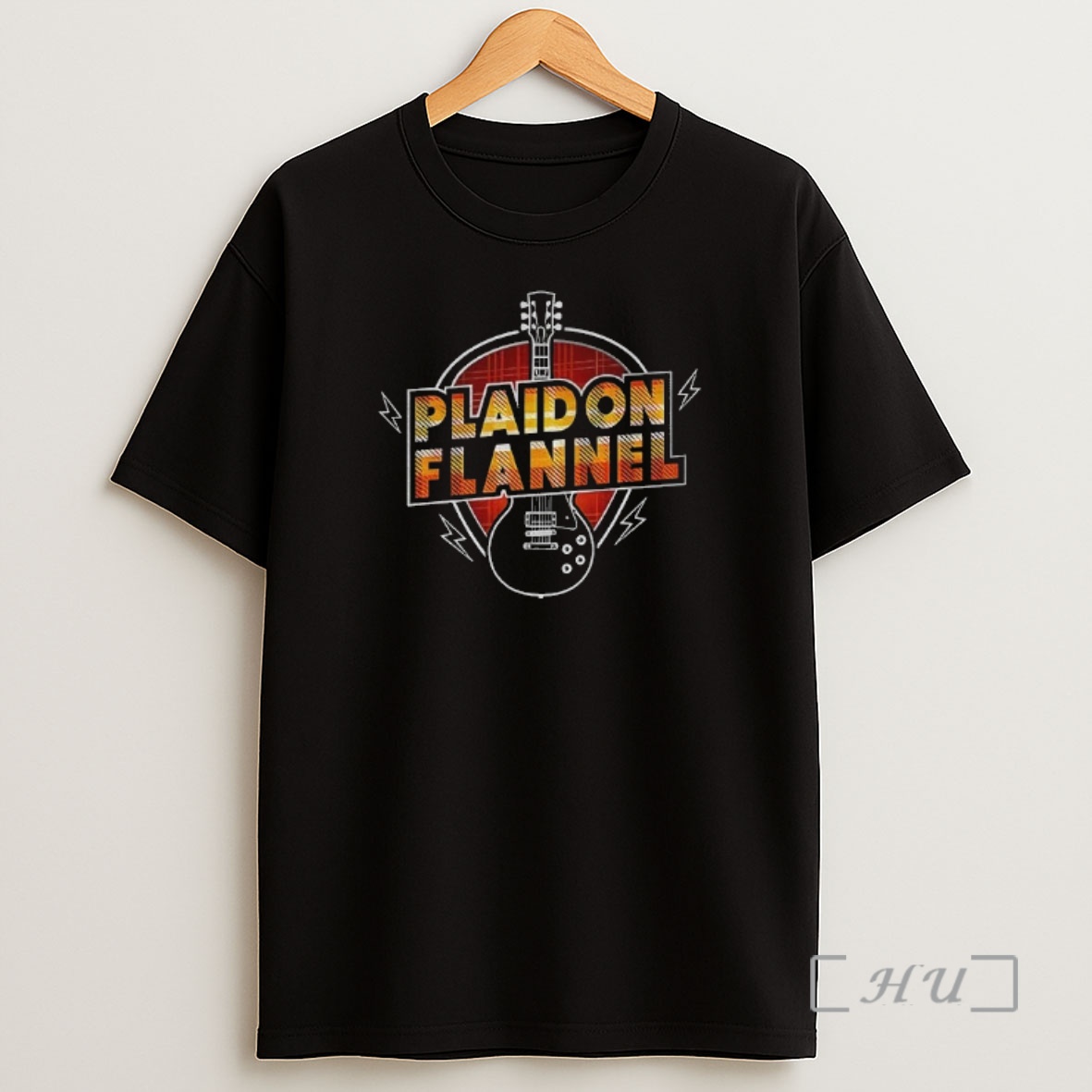 Officials Plaid On Flannel Guitar Shirt Sweatshirt Tee