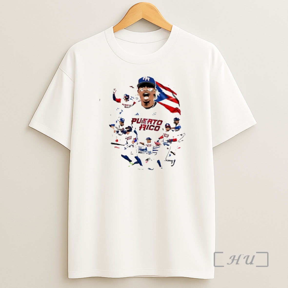 Officials Puerto Rico Baseball Players Team Flag Graphic Shirt Sweatshirt Tee