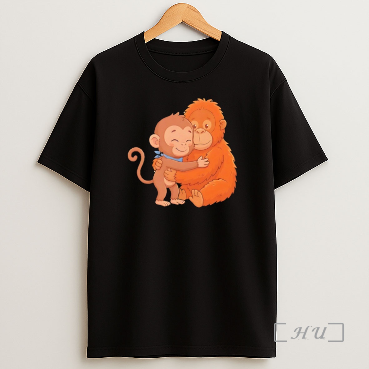 Officials Punch Monkey Hugging His Stuffed Orangutan Shirt Sweatshirt Tee