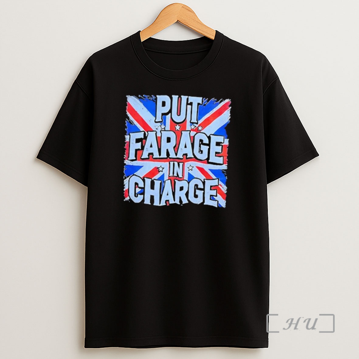 Officials Put Farage In Charge Uk Flag Shirt Sweatshirt Tee