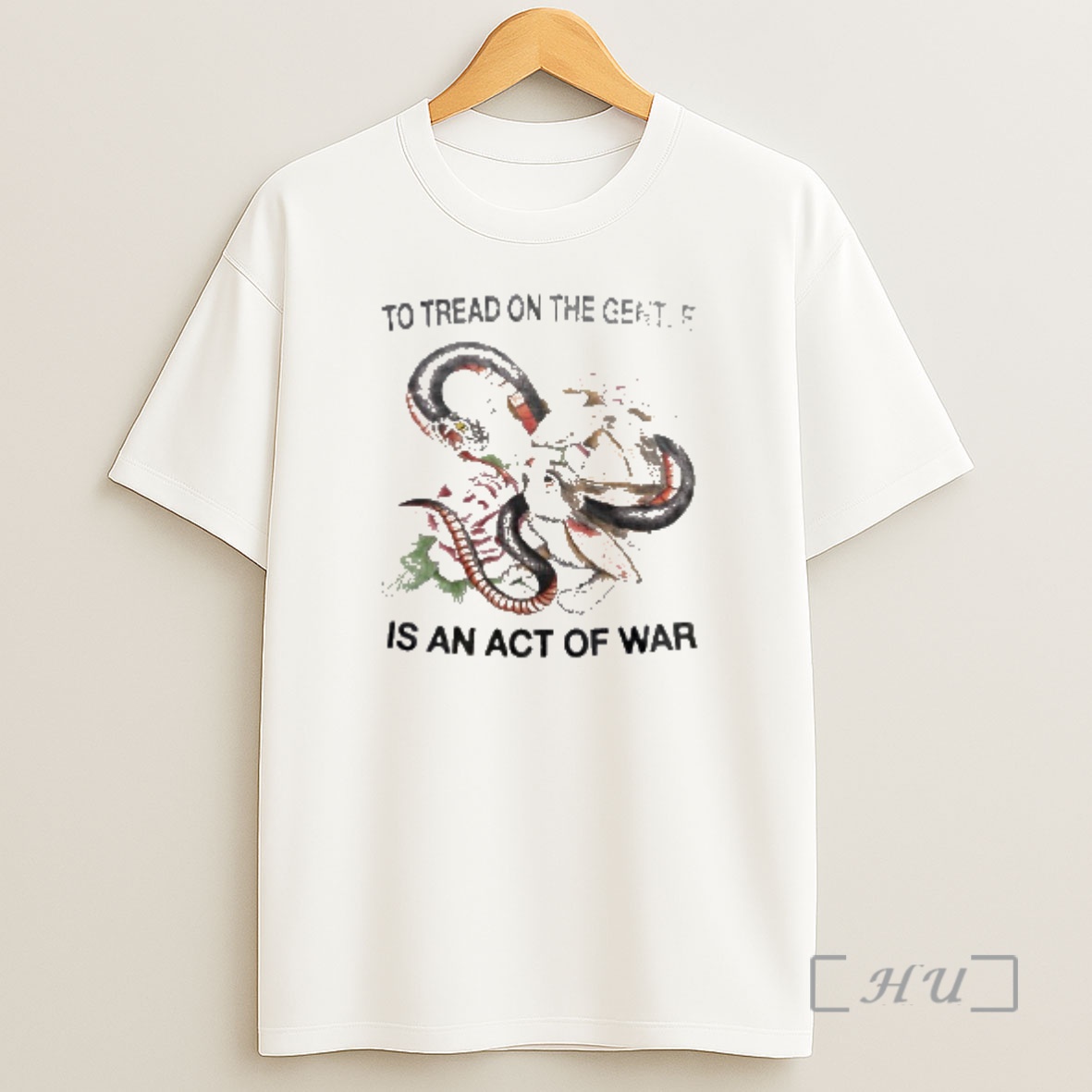 Officials Rabbit And Snake To Tread On The Gentle Is An Act Of War Shirt Sweatshirt Tee