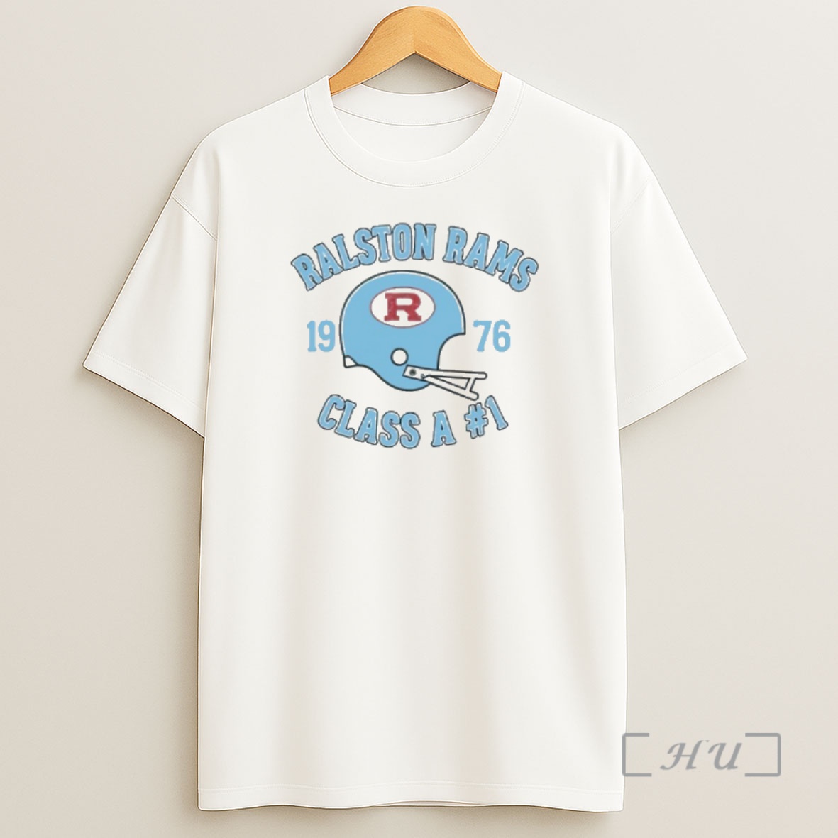 Officials Ralston Rams Class A Number 1 Helmet Shirt Sweatshirt Tee