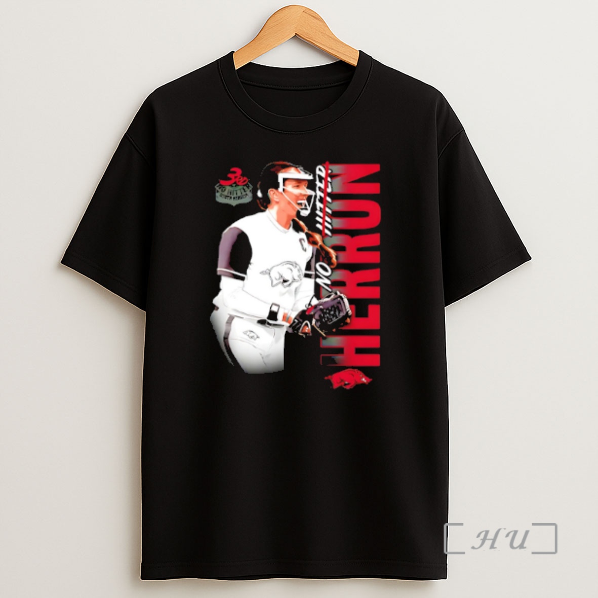 Officials Robyn Herron Arkansas Razorbacks No Hitter Shirt Sweatshirt Tee