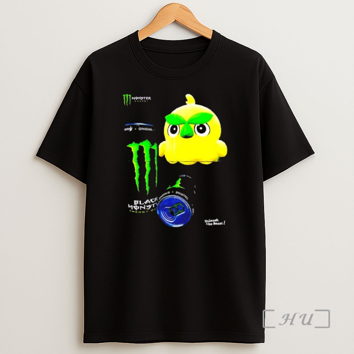 Officials Rowlet With Black Monster Energy Shirt Sweatshirt Tee