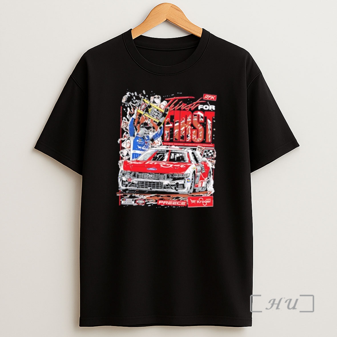 Officials Ryan Preece Thirst For First Rfk Racing 2026 Cook Out Clash Shirt Sweatshirt Tee