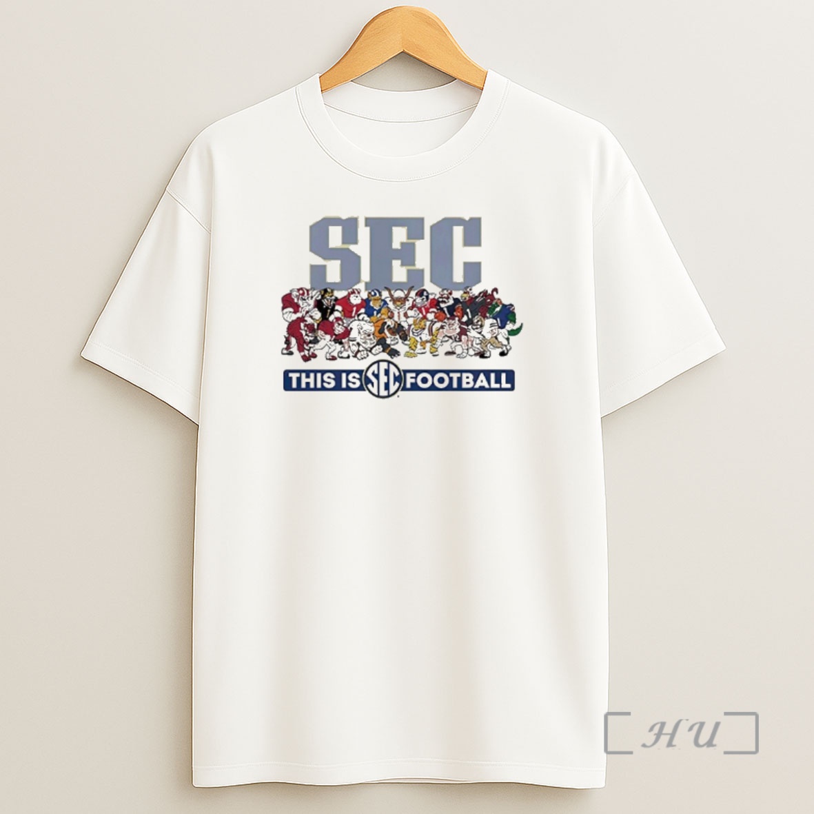 Officials Sec This Is Football Mascot Teams Shirt Sweatshirt Tee