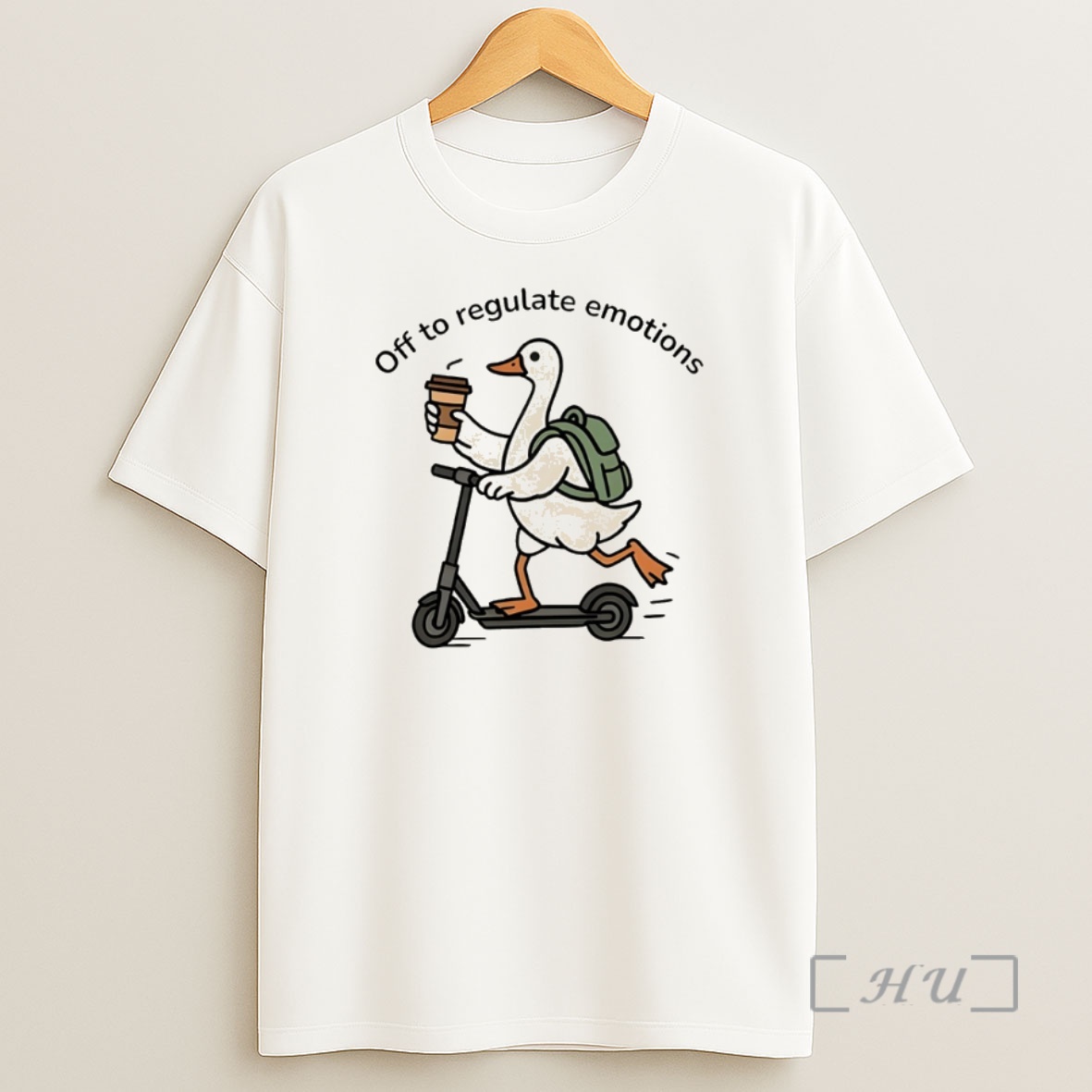 Officials Scooter Riding Ducks Self Care Off To Regulate Emotions Shirt Sweatshirt Tee