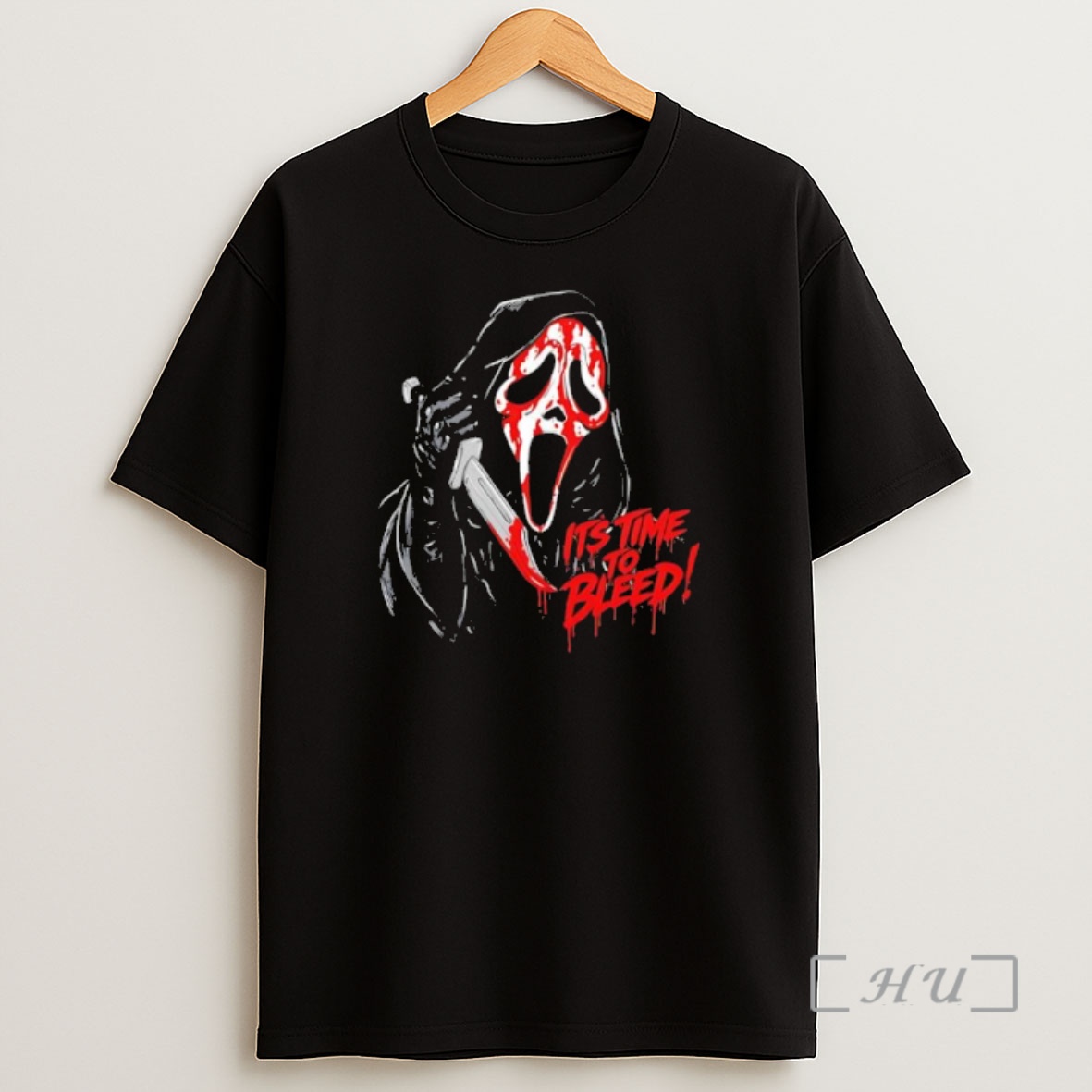 Officials Scream Ghostface Its Time To Bleed Horror Movie Shirt Sweatshirt Tee