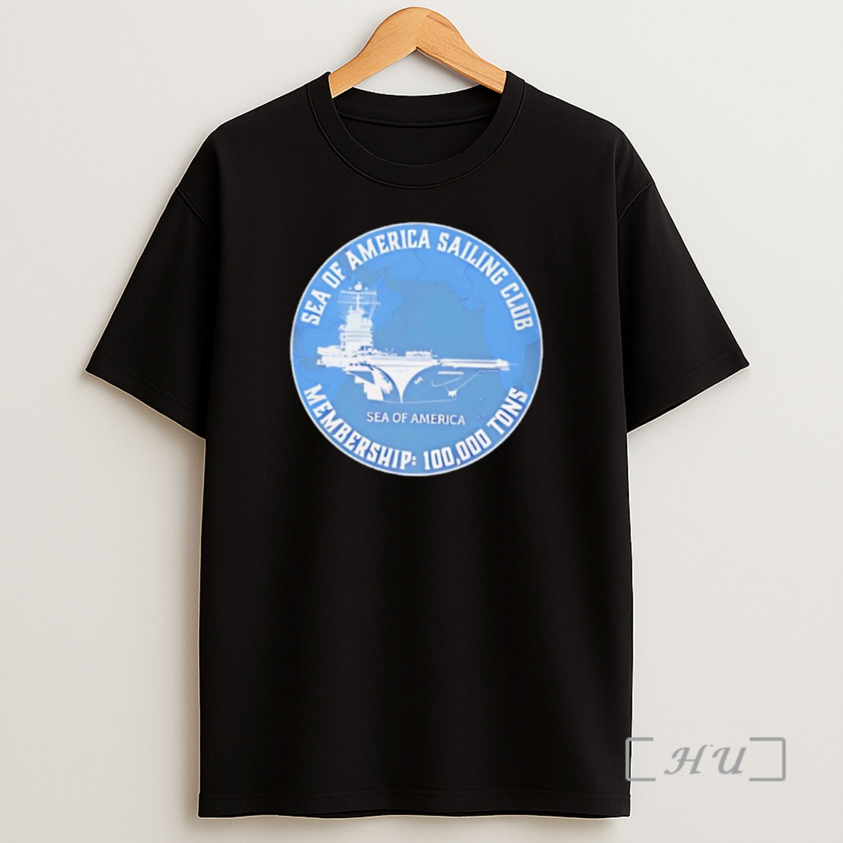 Officials Sea Of America Sailing Club Membership 100000 Tons Naval Carrier Shirt Sweatshirt Tee
