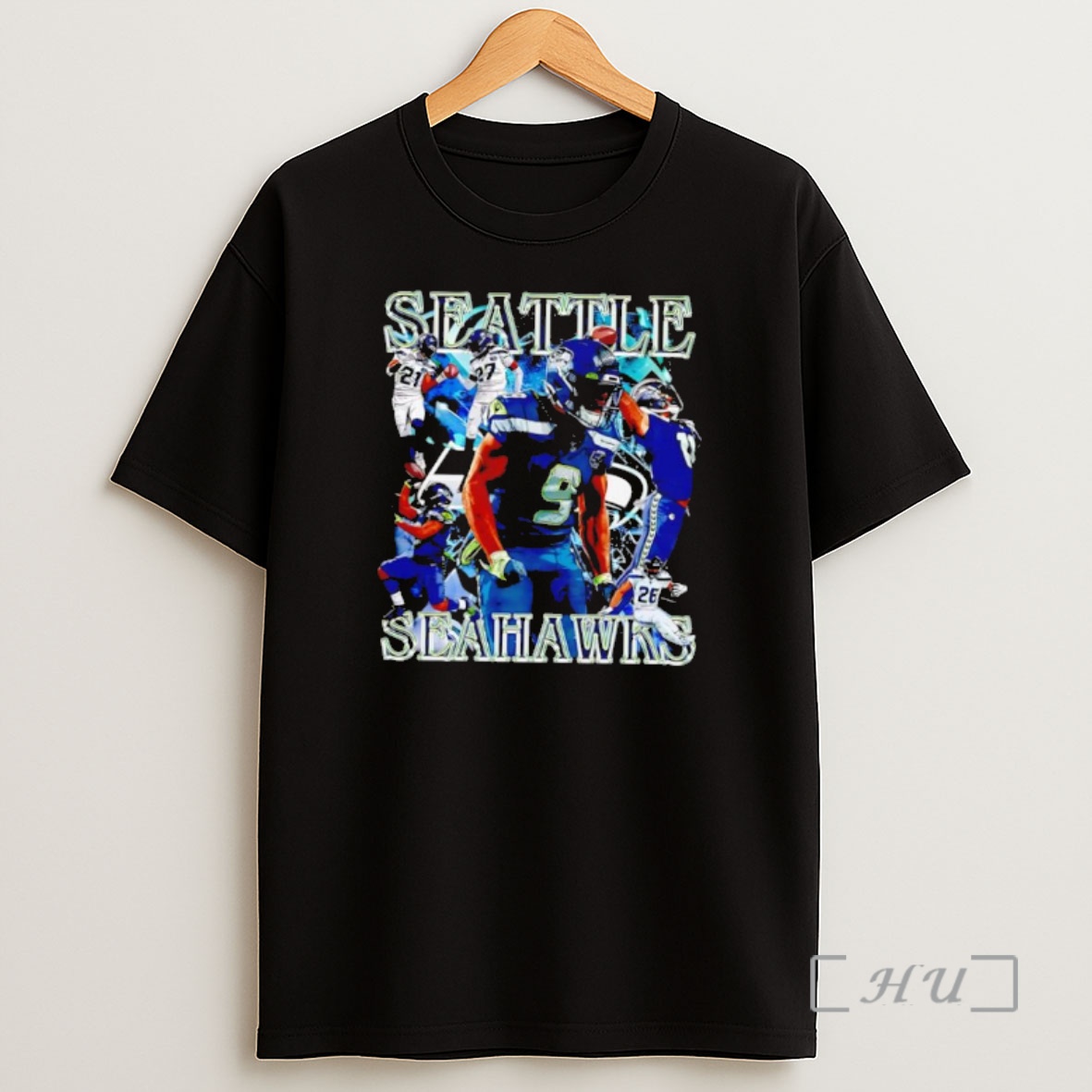 Officials Seattle Seahawks Football Players Team Collage Graphic Shirt Sweatshirt Tee