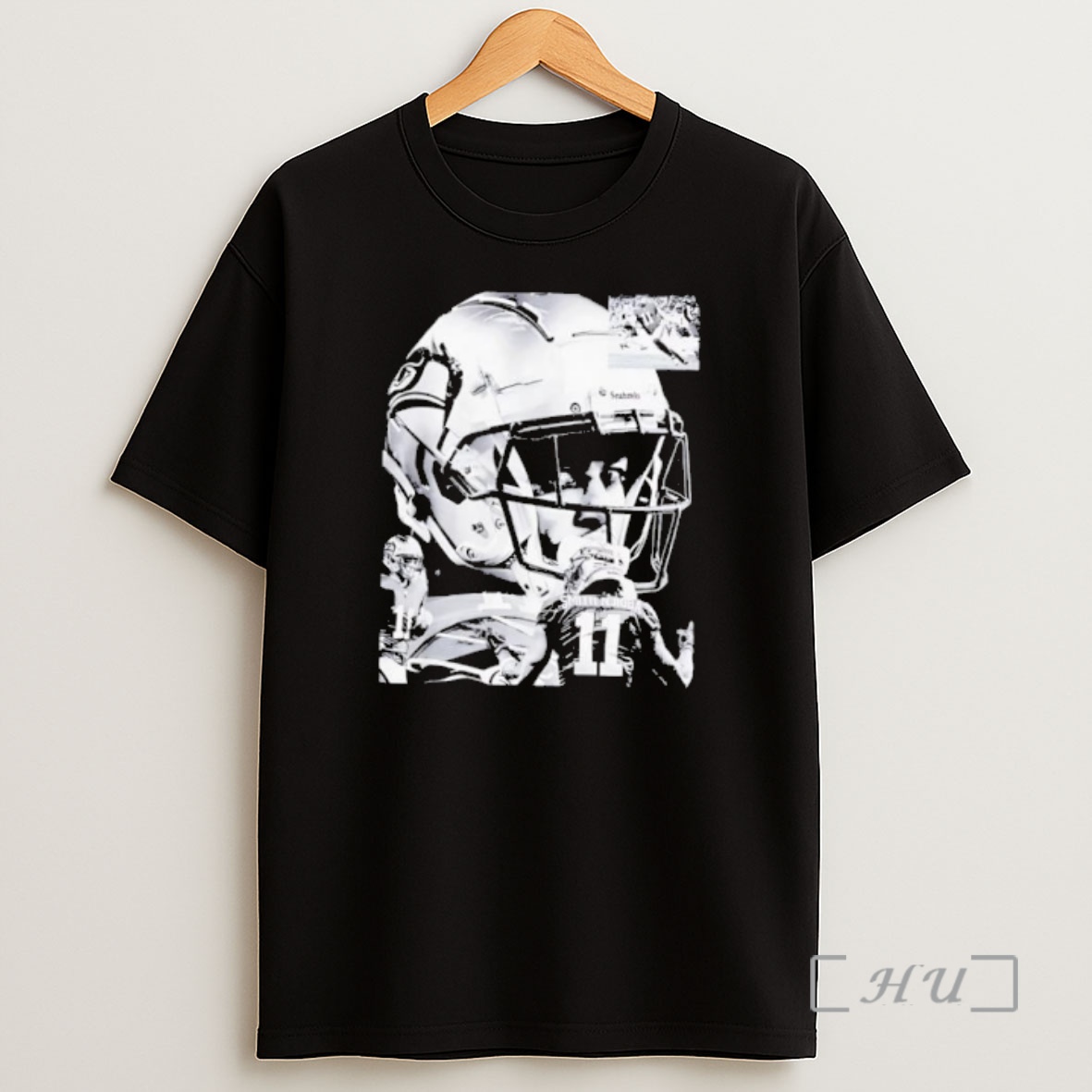 Officials Seattle Seahawks Jaxon Smith Njigba Number 11 Helmet Action Graphic Shirt Sweatshirt Tee