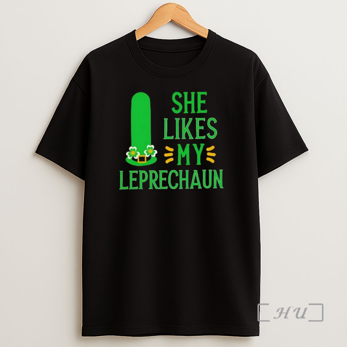Officials She Like My Leprechaun Shamrocks St Patricks Day Shirt Sweatshirt Tee