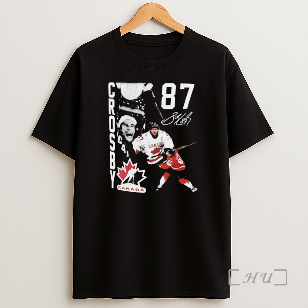 Officials Sidney Crosby Canada Hockey Player Collage Signature Shirt Sweatshirt Tee