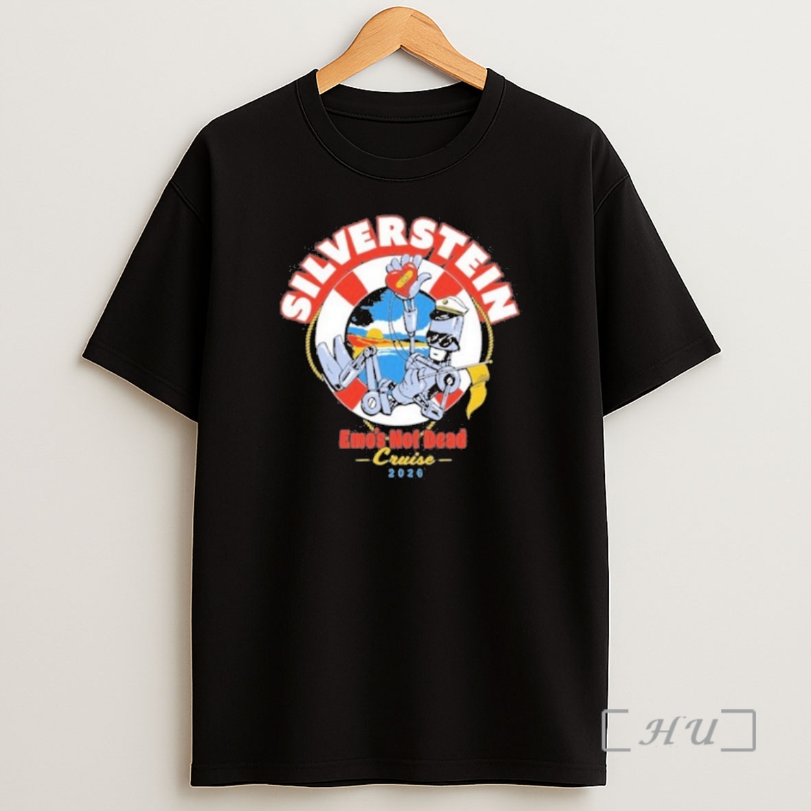 Officials Silverstein Emos Not Dead Cruise 2026 Shirt Sweatshirt Tee
