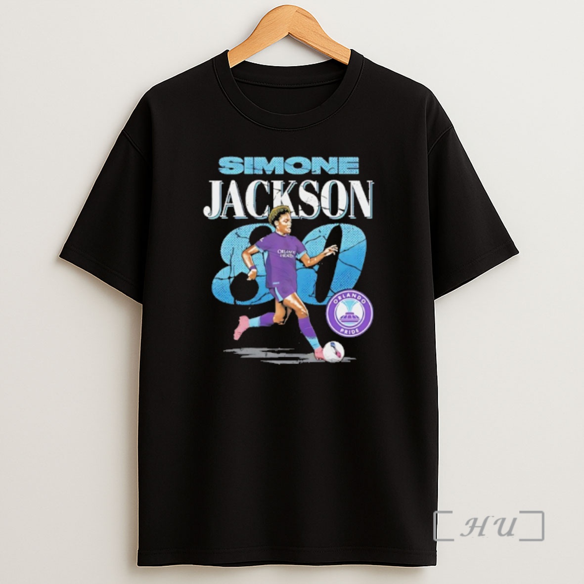 Officials Simone Jackson 80 Orlando Pride Cracked Number Vintage Shirt Sweatshirt Tee