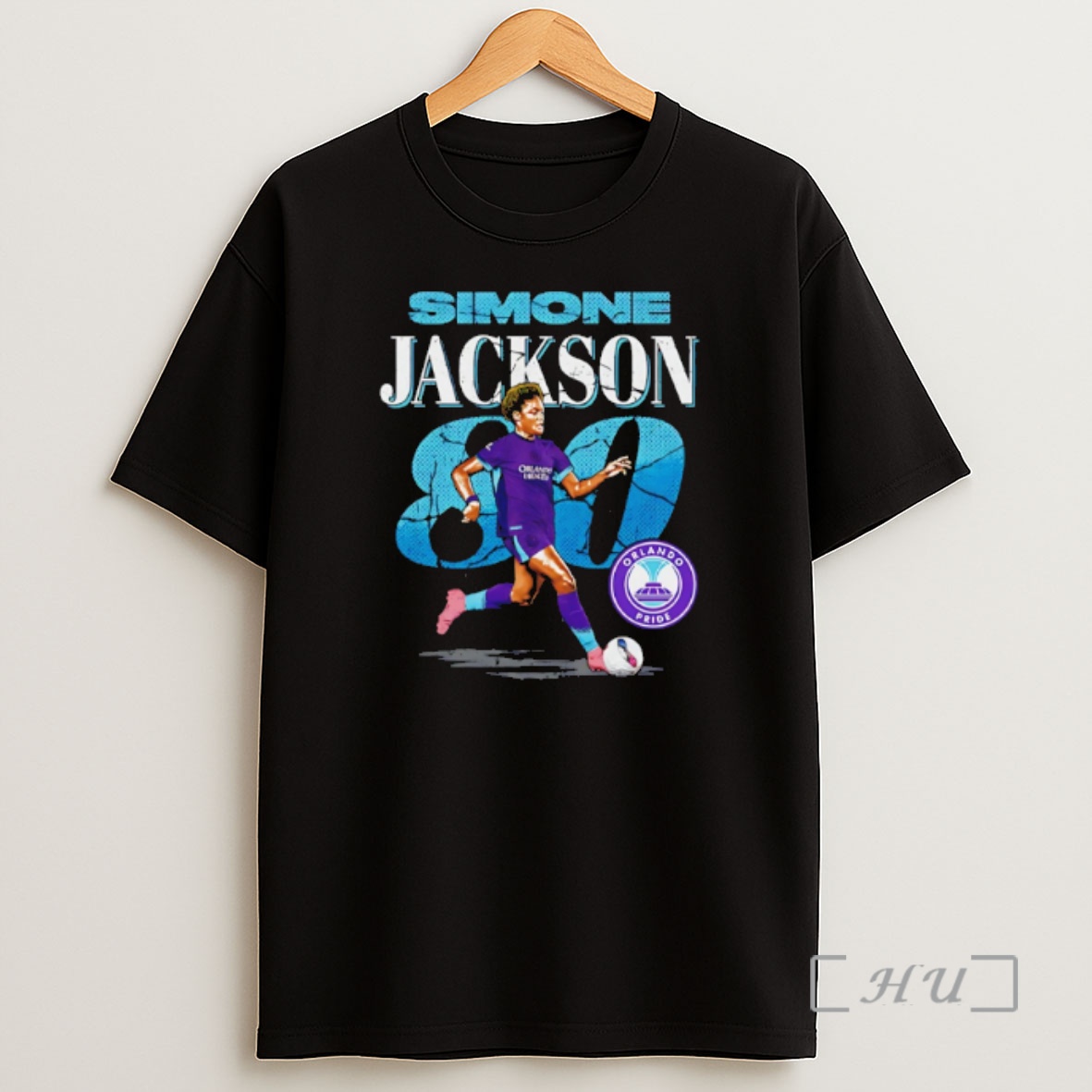 Officials Simone Jackson Orlando Pride Cracked Number Shirt Sweatshirt Tee