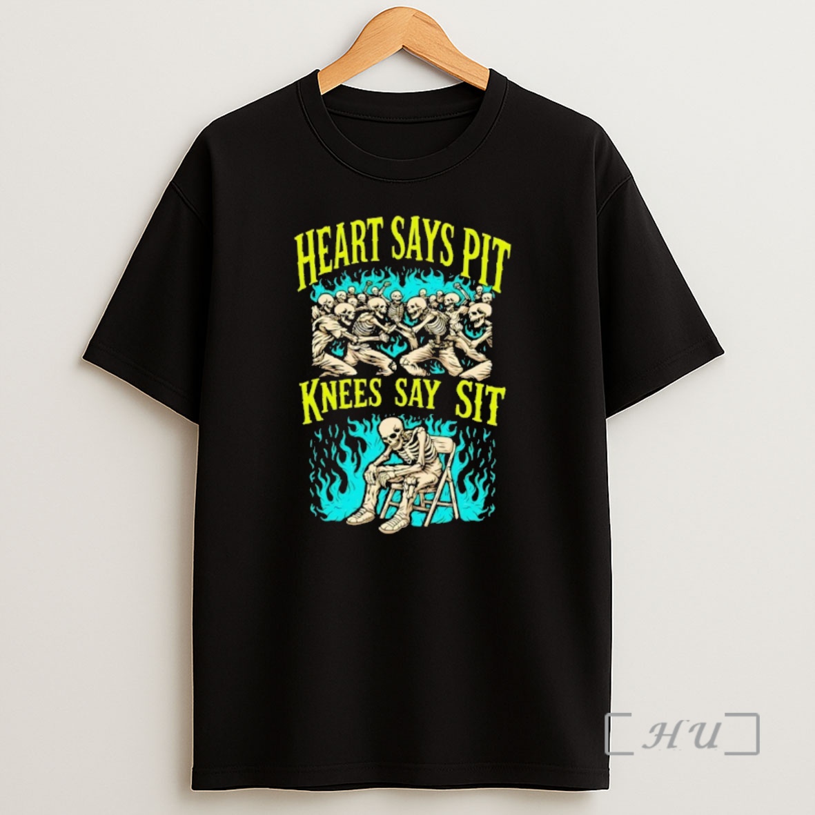 Officials Skeleton Heart Says Pit Knees Say Sit Vintage Shirt Sweatshirt Tee