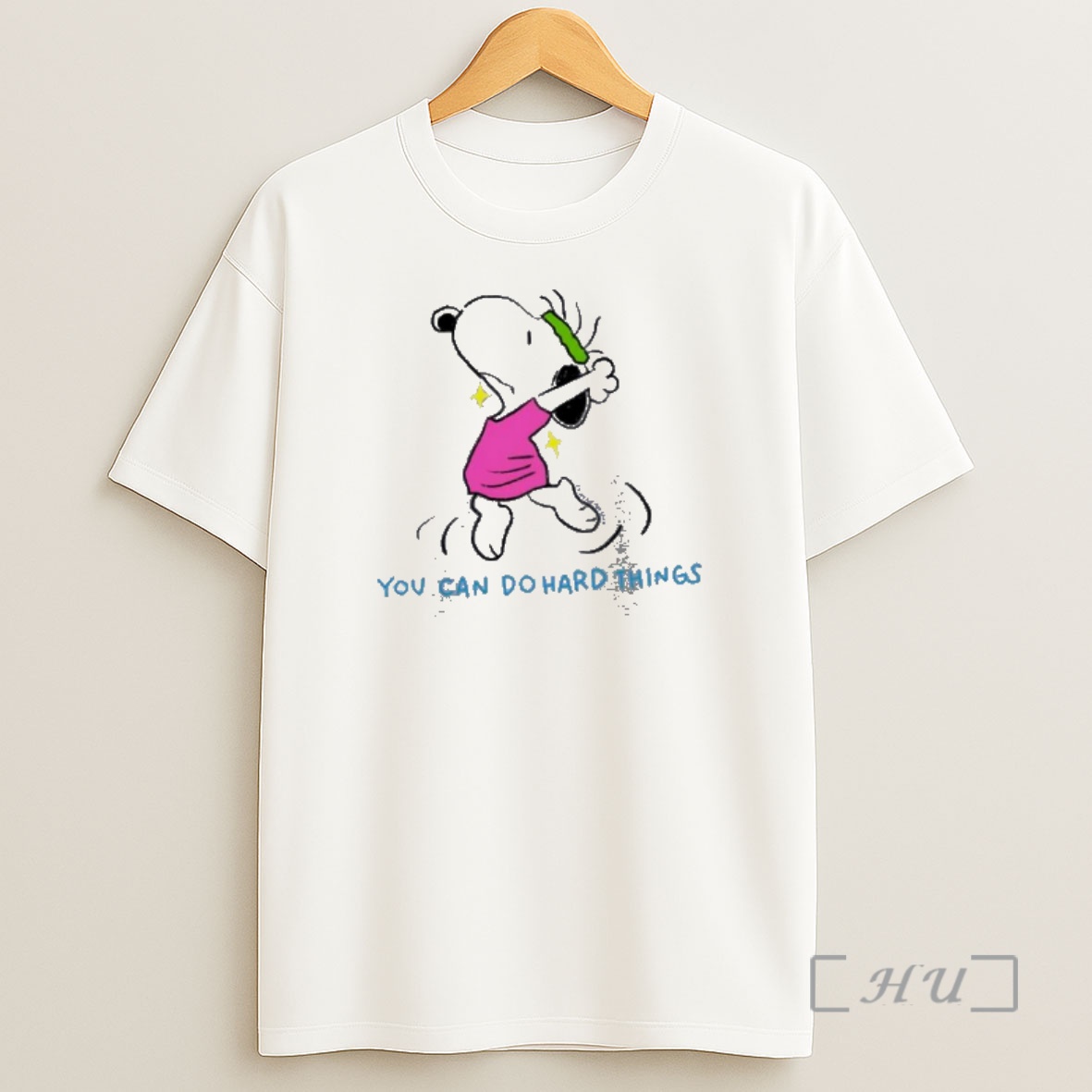 Officials Snoopy Dancing Joyfully You Can Do Hard Things Shirt Sweatshirt Tee