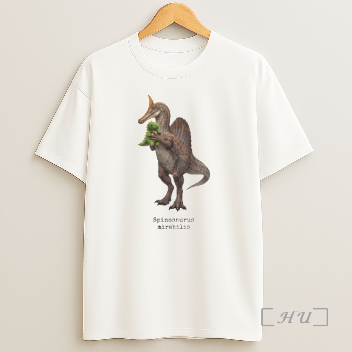 Officials Spinosaurus Mirabilis With Plushie Shirt Sweatshirt Tee