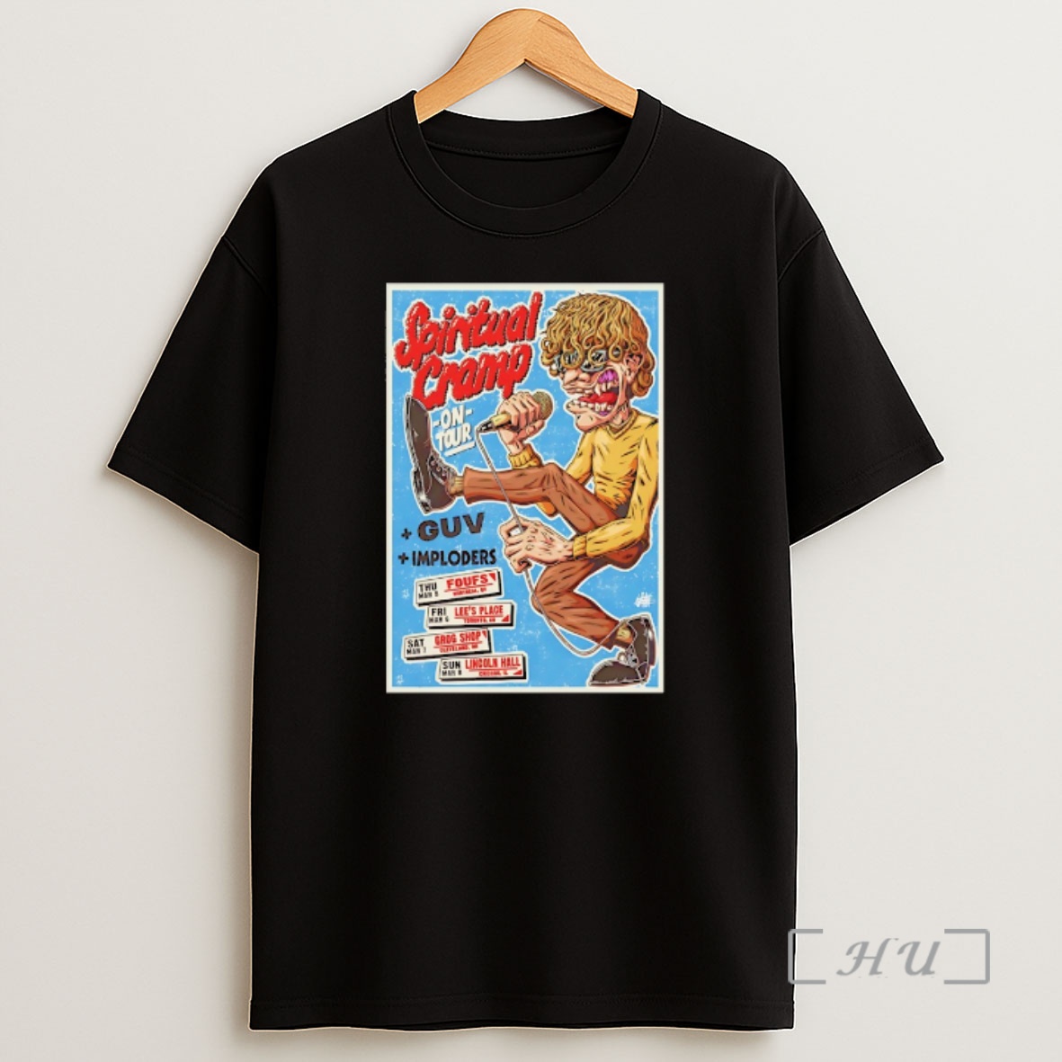 Officials Spirirual Cramp Cleveland Oh Mar 7 2026 Shirt Sweatshirt Tee