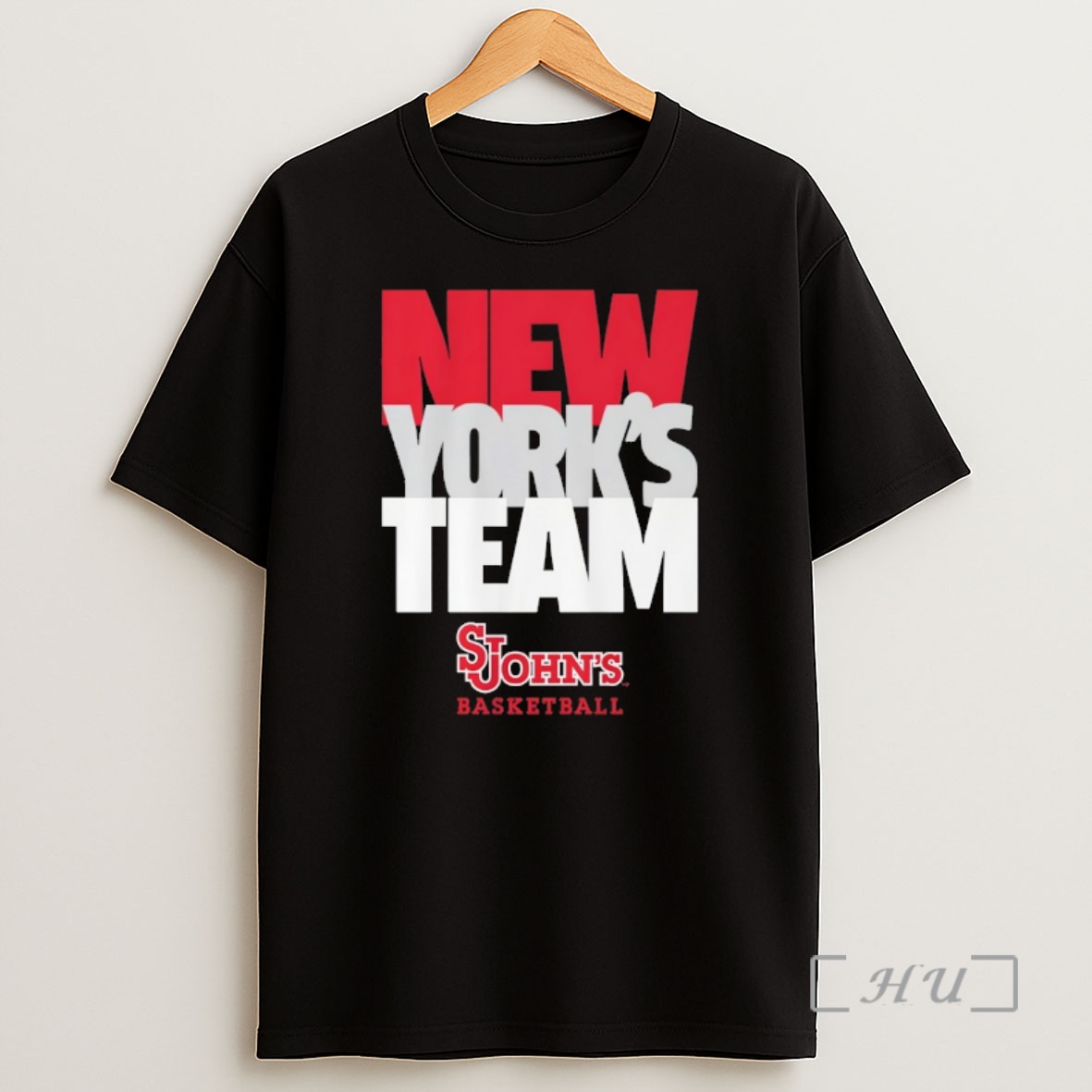 Officials St Johns Red Storm Mens Basketball New Yorks Team Text Stack Shirt Sweatshirt Tee