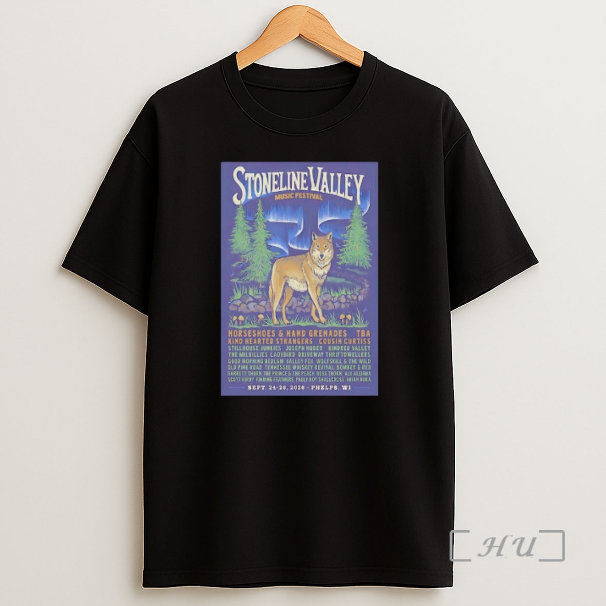 Officials Stoneline Valley Music Festival Phelps Wisconsin 9 24 To 9 26 2026 Shirt Sweatshirt Tee 1