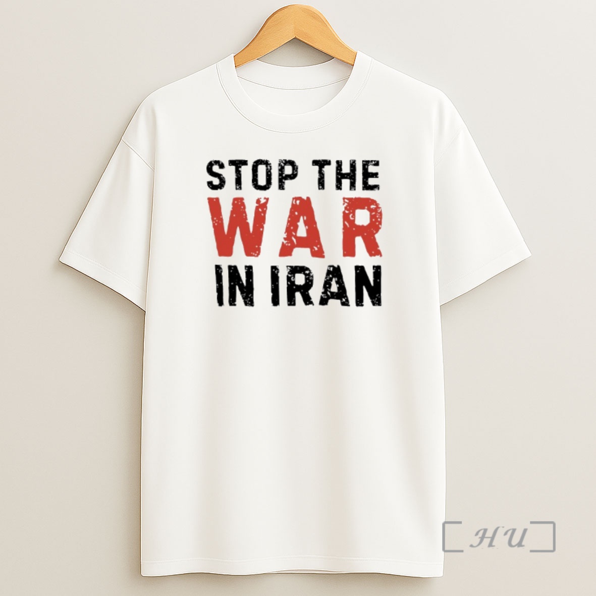 Officials Stop The War In Iran Peace Message Vintage Typography Shirt Sweatshirt Tee