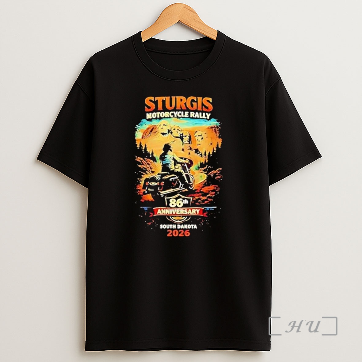 Officials Sturgis Motorcycle Rally 86th Anniversary Mount Rushmore 2026 Shirt Sweatshirt Tee