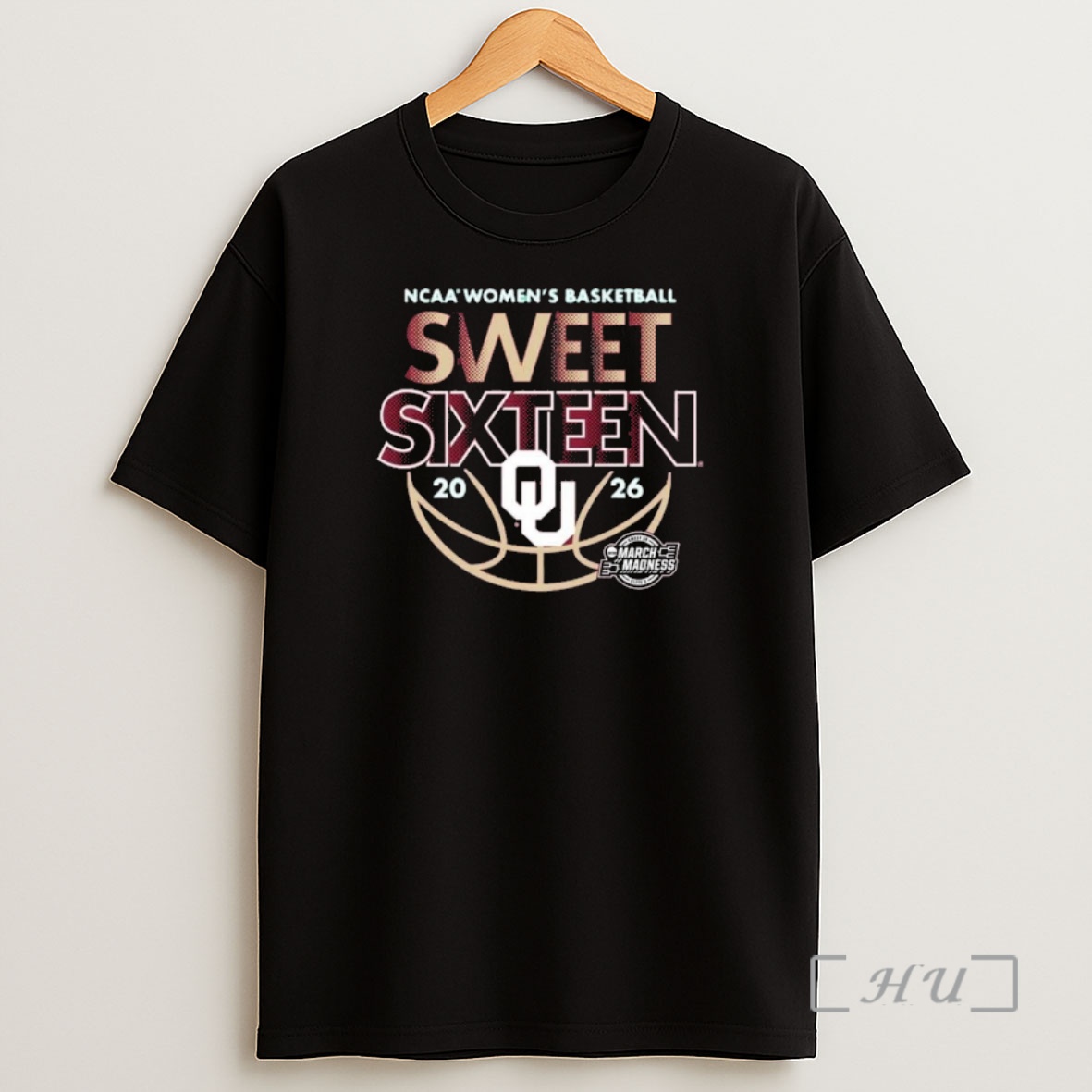 Officials Sweet Sixteen 2026 Oklahoma Womens Basketball Shirt Sweatshirt Tee