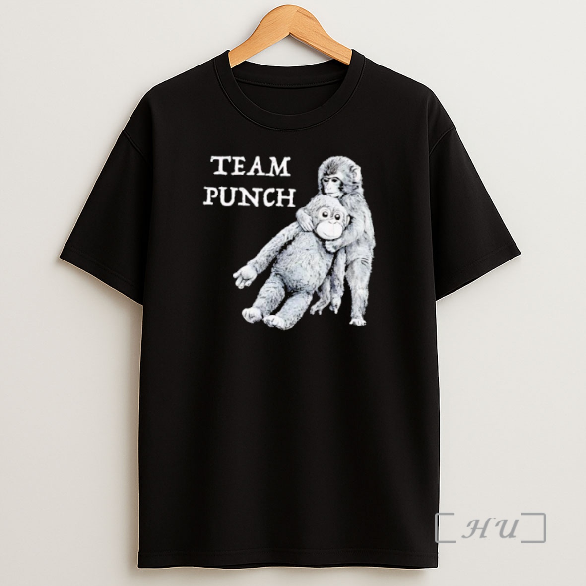 Officials Team Punch Monkey Holding Orange Stuffed Animal Friend Shirt Sweatshirt Tee