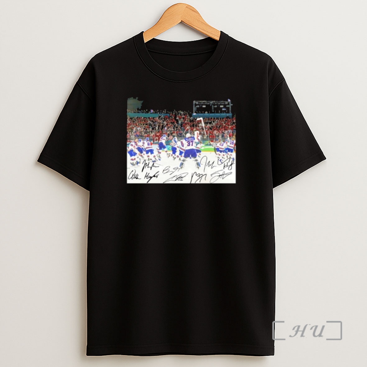 Officials Team Us Hockey 2026 Winter Olympics Gold Medal Autographed Shirt Sweatshirt Tee