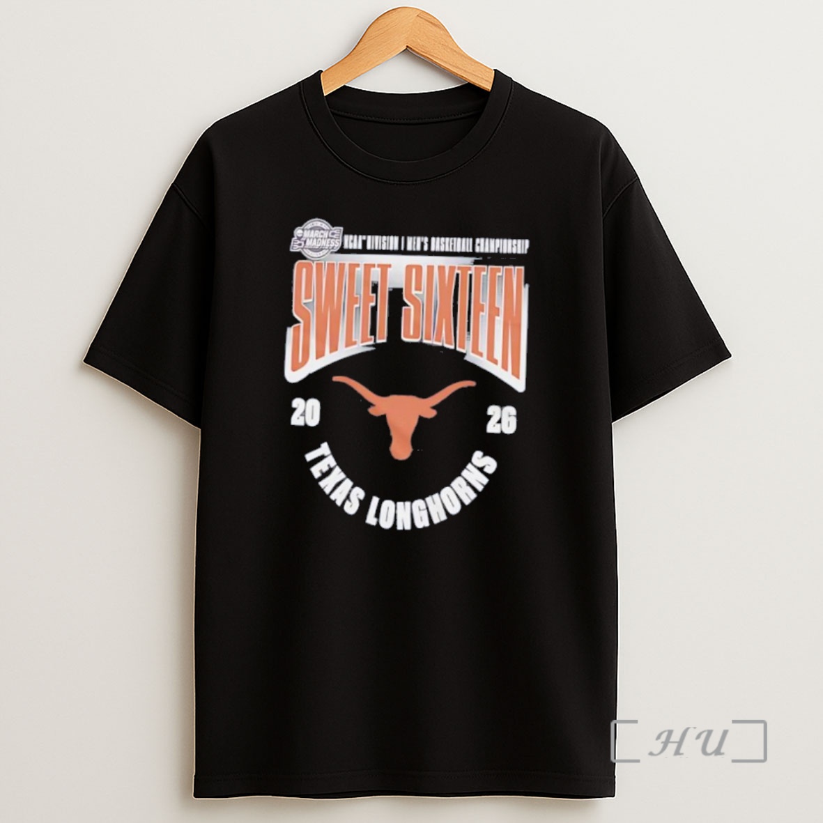 Officials Texas Longhorns Mens Basketball 2026 Ncaa March Madness Logo Shirt Sweatshirt Tee