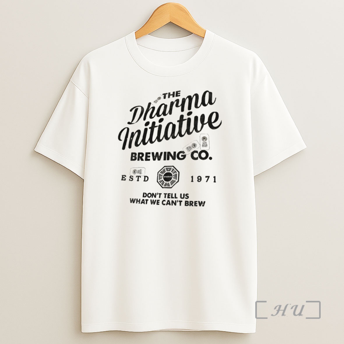 Officials The Dharma Initiative Brewing Co Estd 1971 Dont Tell Us What We Cant Brew Shirt Sweatshirt Tee