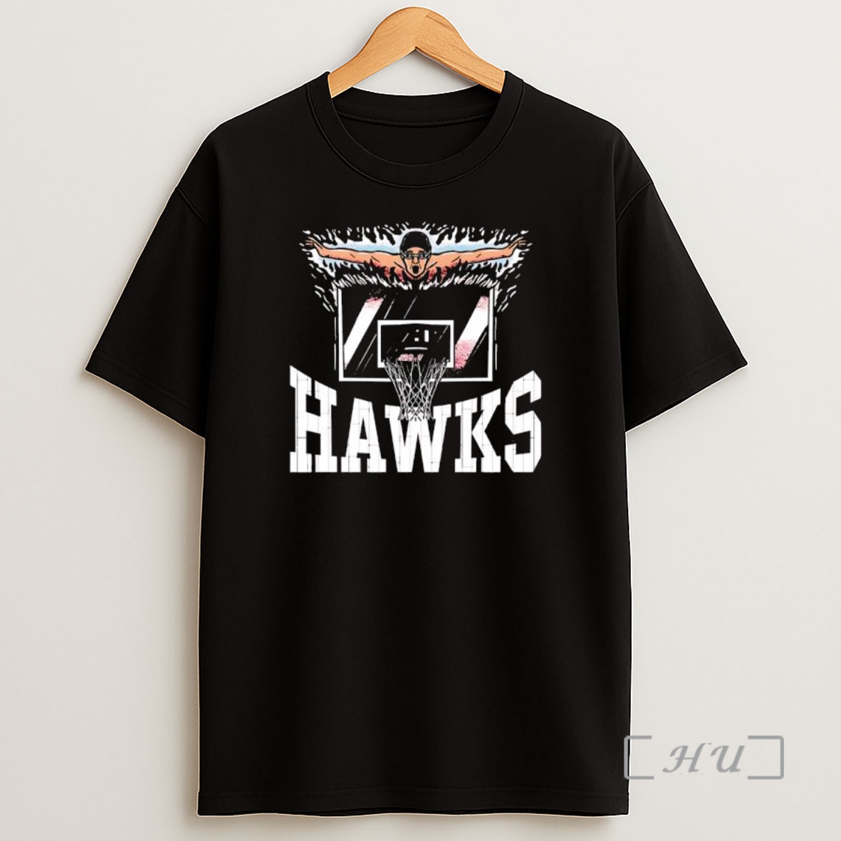 Officials The Hawks Nest Basketball Swimmer Graphic Shirt Sweatshirt Tee