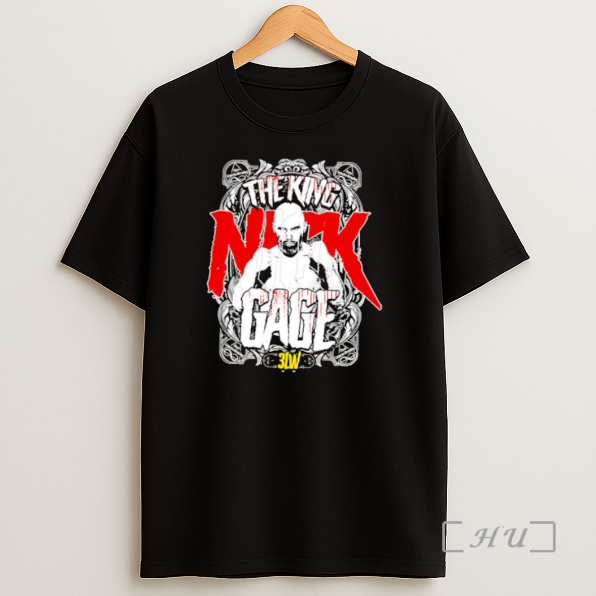 Officials The King Nick Gage Three Legacies Wrestling Crown Shirt Sweatshirt Tee