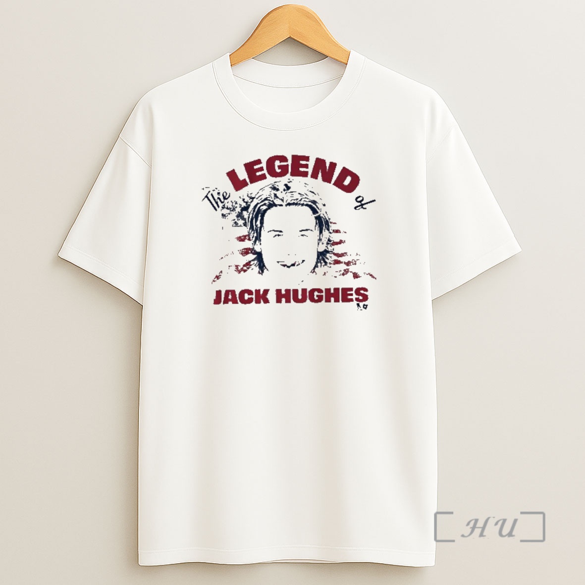 Officials The Legend Of Jack Hughes American Hero Shirt Sweatshirt Tee