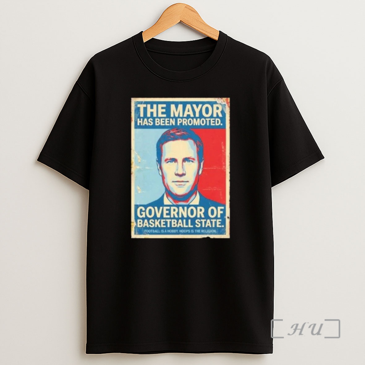 Officials The Mayor Has Been Promoted Governor Of Basketball State Nebraska Cornhuskers Shirt Sweatshirt Tee