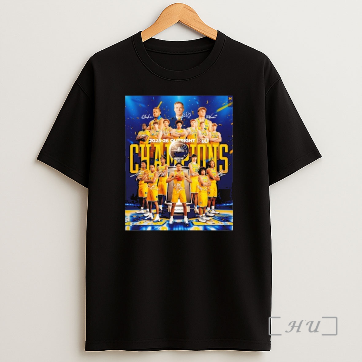 Officials The Michigan Wolverines Champions Of The Big Ten Shirt Sweatshirt Tee