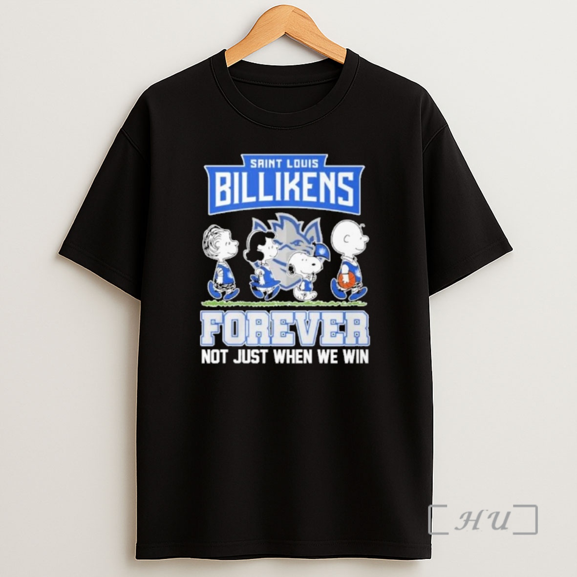 Officials The Peanuts X St Louis Billikens Forever Not Just When We Win Shirt Sweatshirt Tee