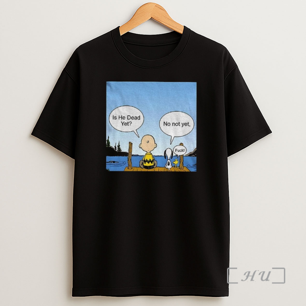 Officials The Peanuts Is He Dead Yet No Not Yet Fuck Anti Trump Shirt Sweatshirt Tee