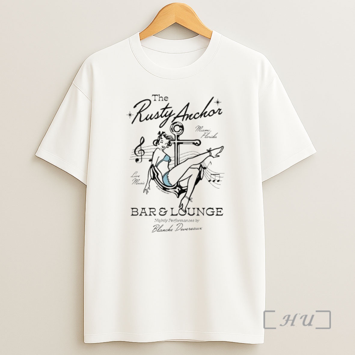 Officials The Rusty Anchor Bar And Lounge Bar Lounge Nightly Performances By Blanche Shirt Sweatshirt Tee