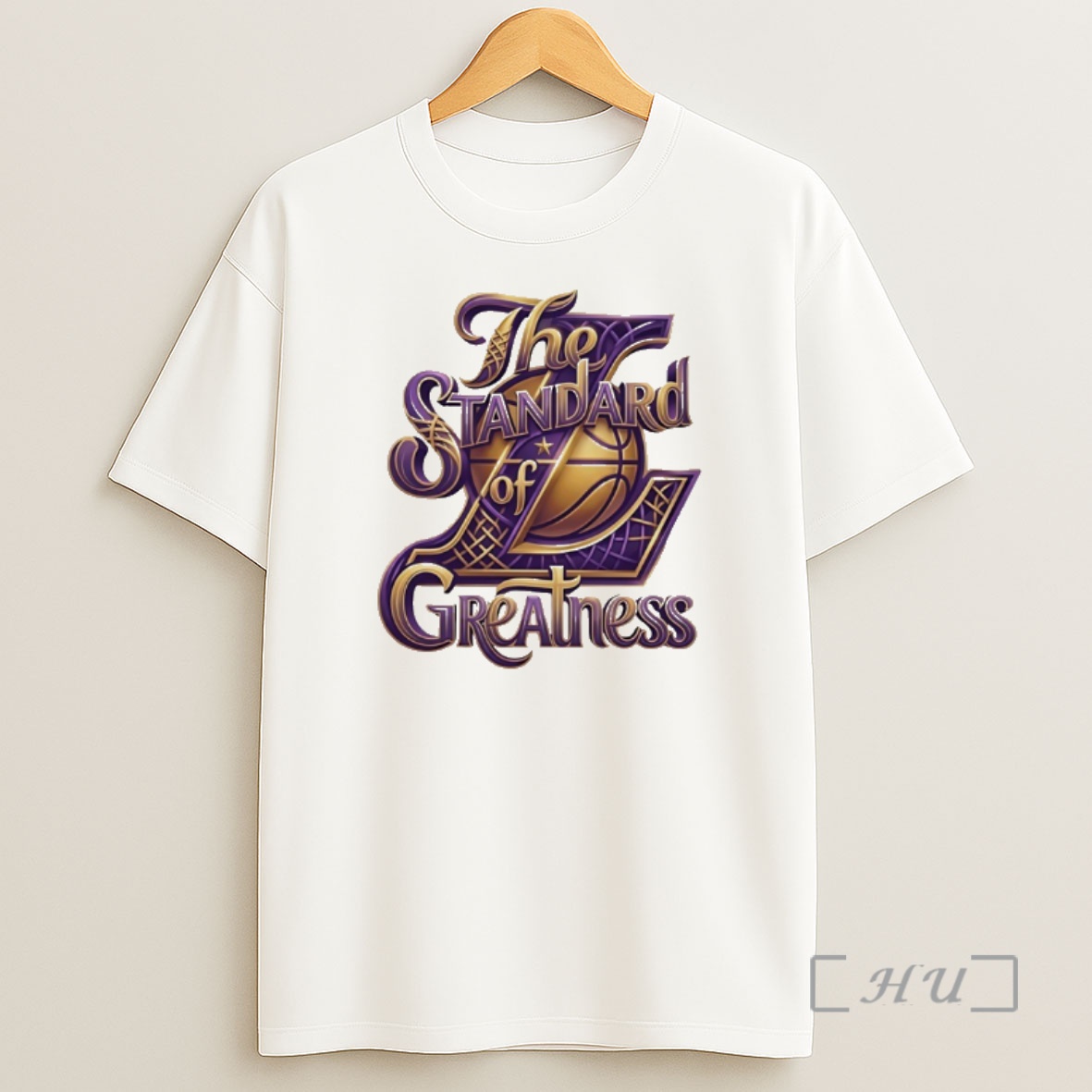 Officials The Standard Of Greatness Los Angeles Lakers Basketball Shirt Sweatshirt Tee