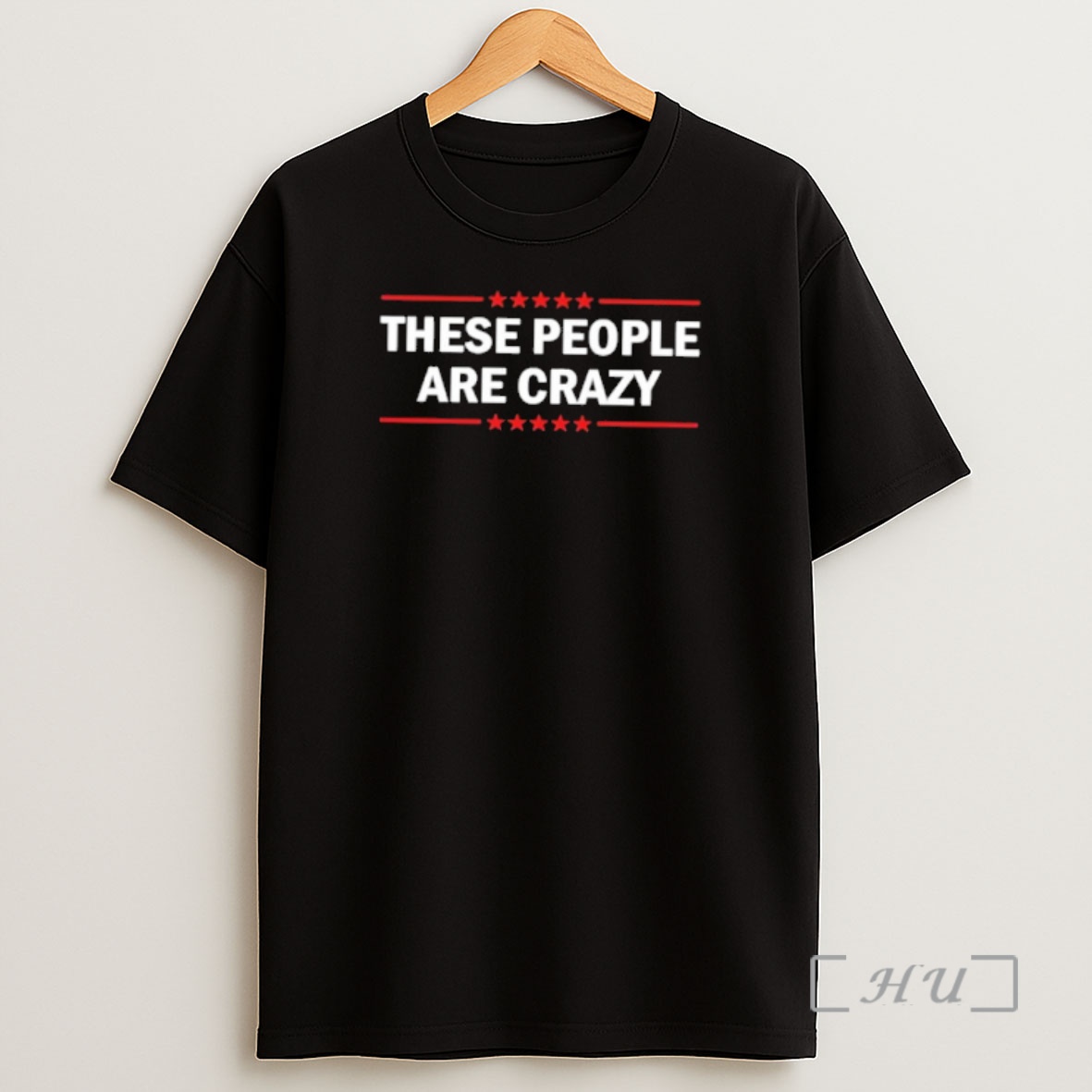 Officials These People Are Crazy Red Stars Slogan Graphic Shirt Sweatshirt Tee