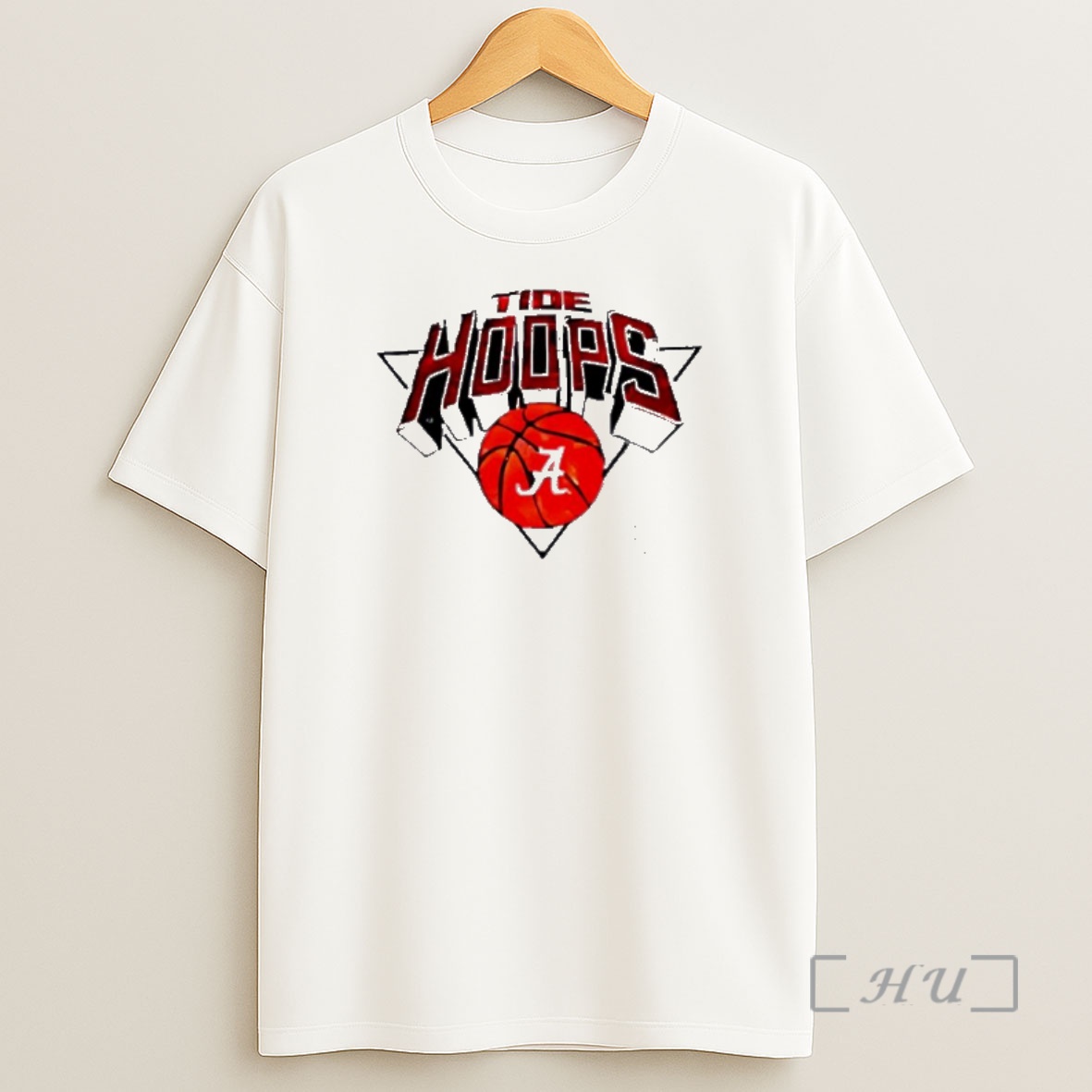 Officials Tide Hoops Alabama Crimson Tide Basketball Logo Shirt Sweatshirt Tee
